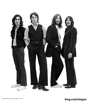 image of the beatles